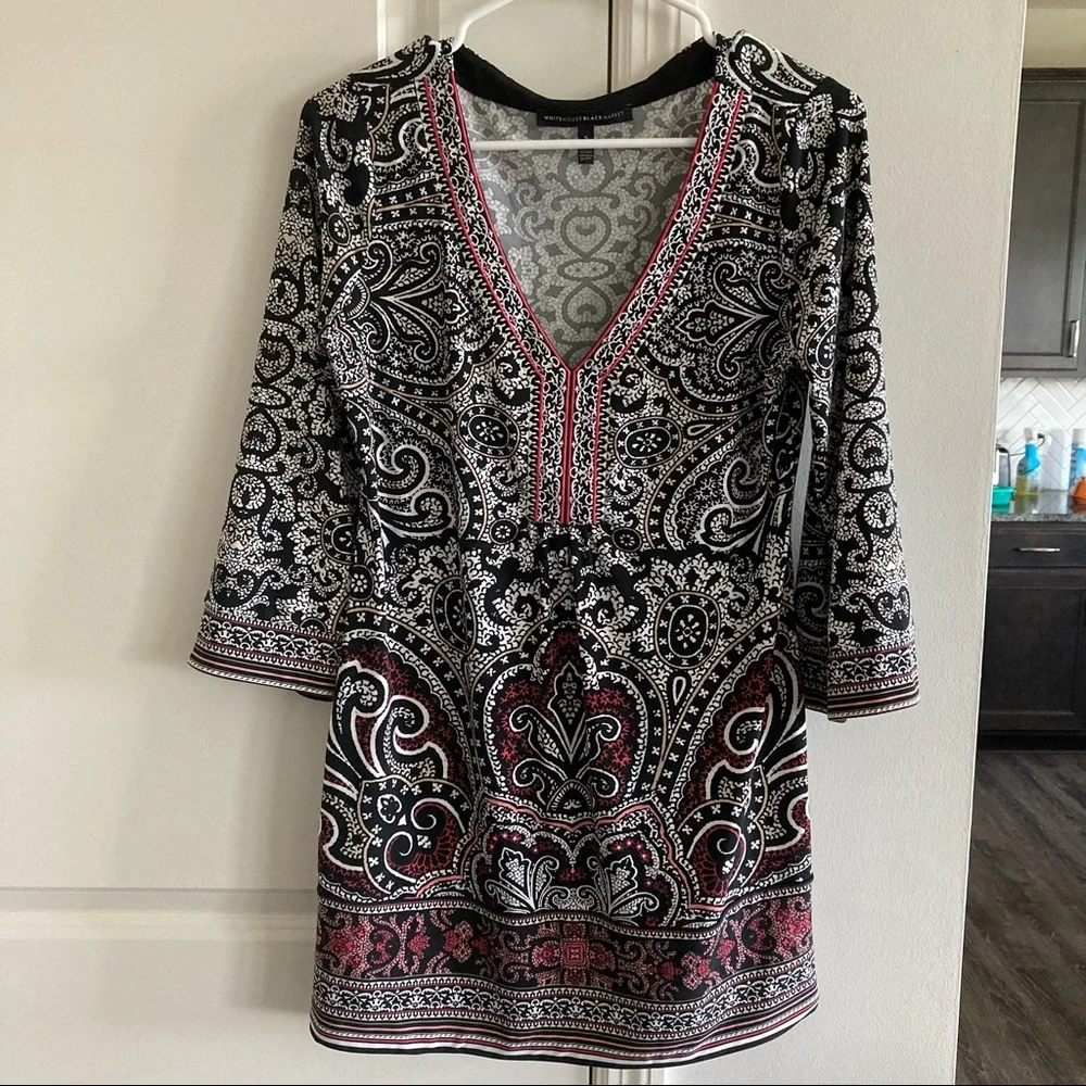 White House Black Market Tunic - Picture 1 of 4
